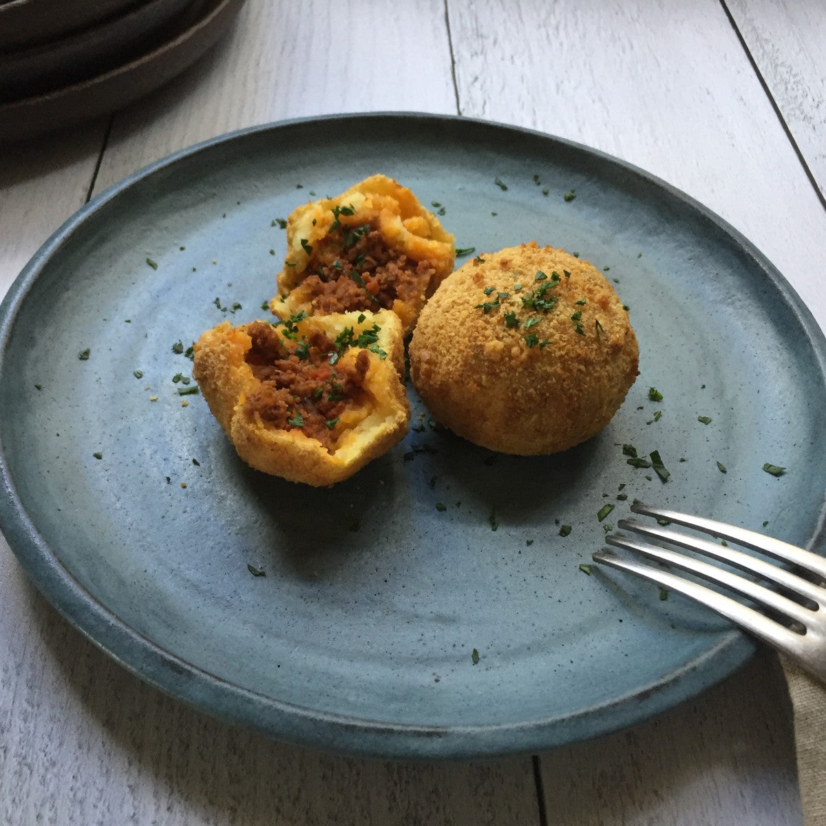 Cuban-ish Potato Balls