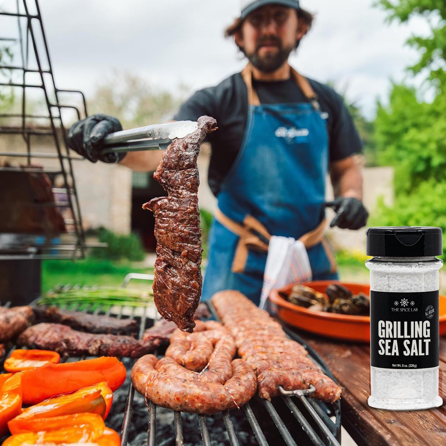 Grilling Sea Salt