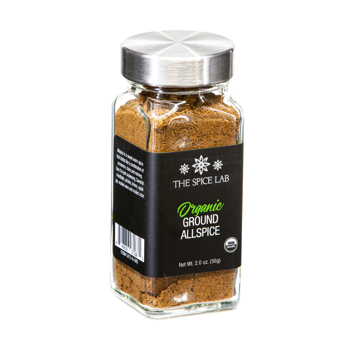 Organic Ground Allspice - 2.0 oz French Jar - 5472 – The Spice Lab
