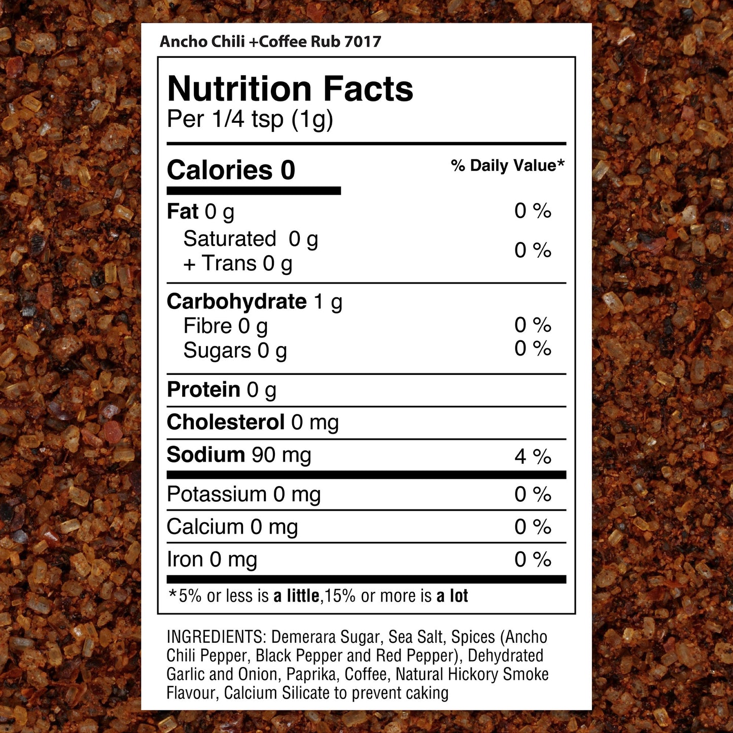 Ancho Chili + Coffee Rub