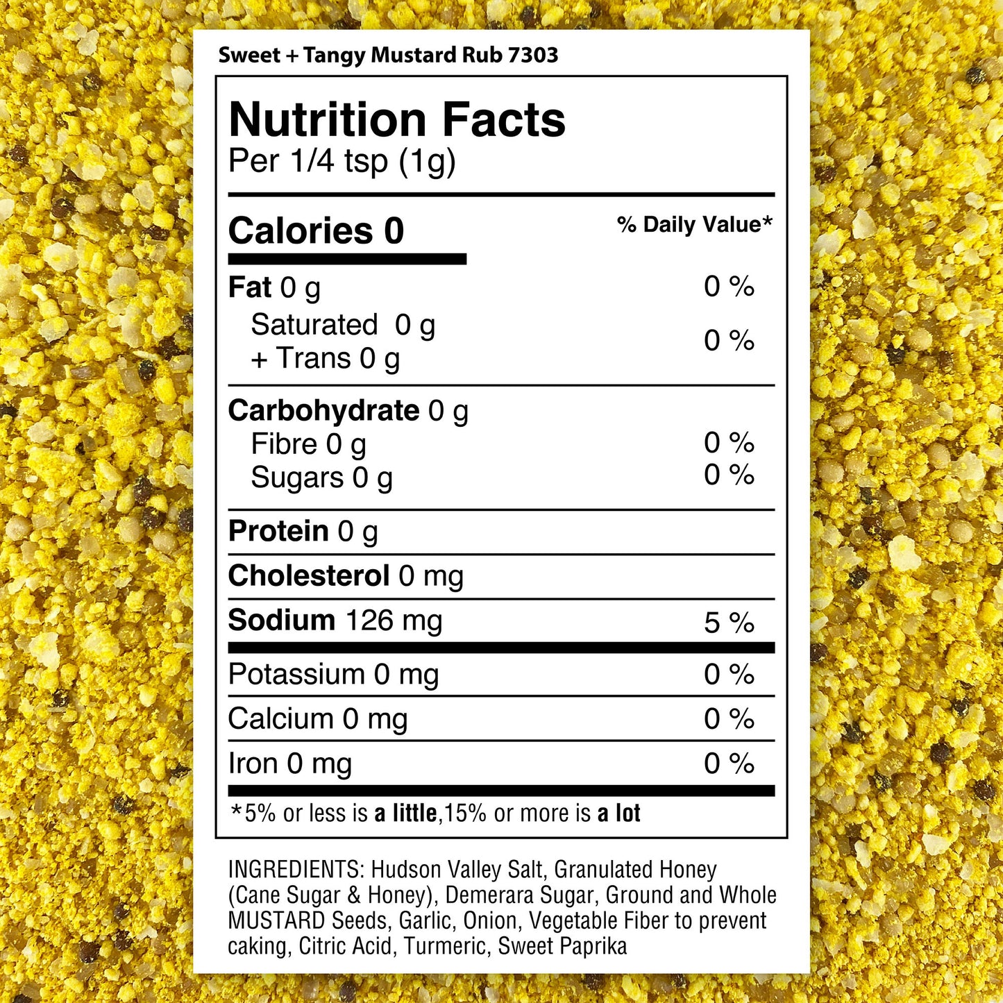 Sweet + Tangy Mustard Rub
