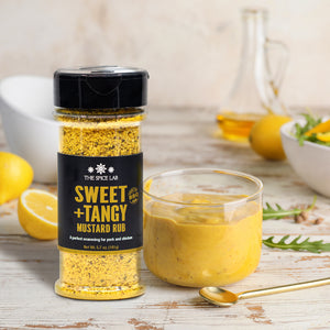 
                  
                    Load image into Gallery viewer, The Spice Lab Sweet + Tangy Mustard Rub - 7303
                  
                