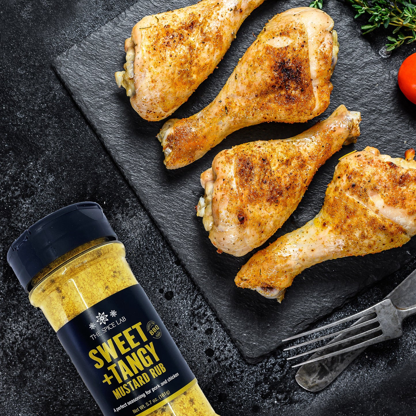 Sweet + Tangy Mustard Rub