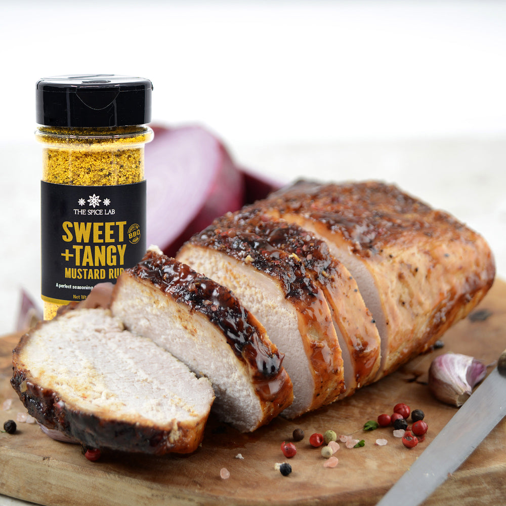 
                  
                    Load image into Gallery viewer, The Spice Lab Sweet + Tangy Mustard Rub - 7303
                  
                