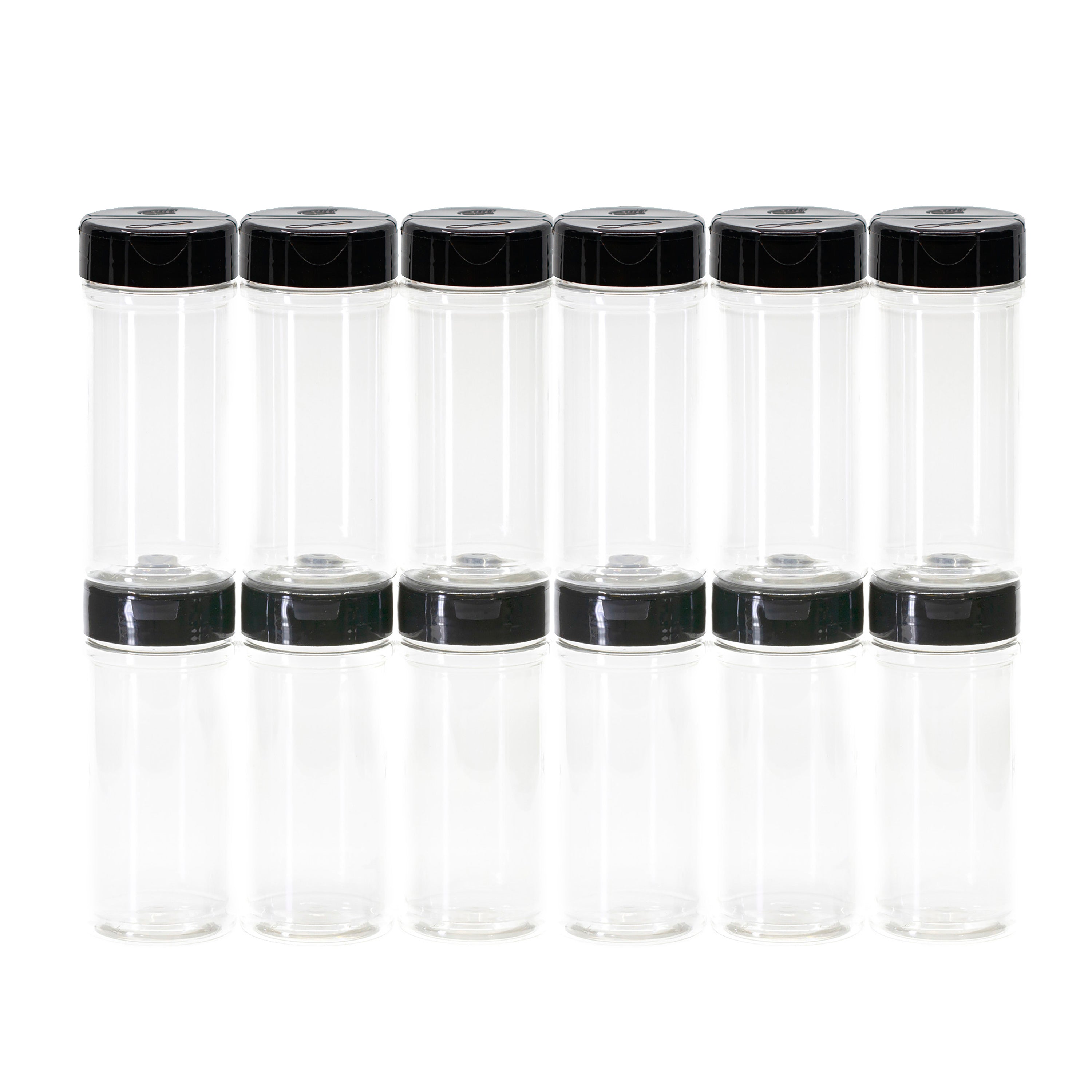 12 Pack Plastic Shaker Jars – The Spice Lab - Main Image