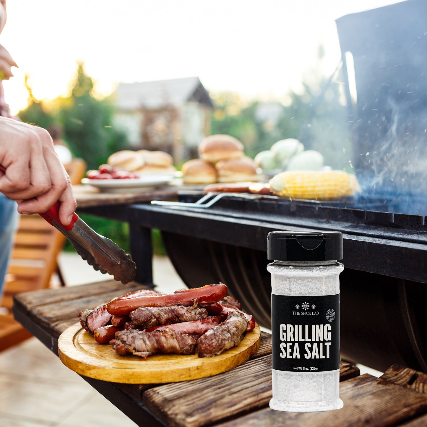 Grilling Sea Salt