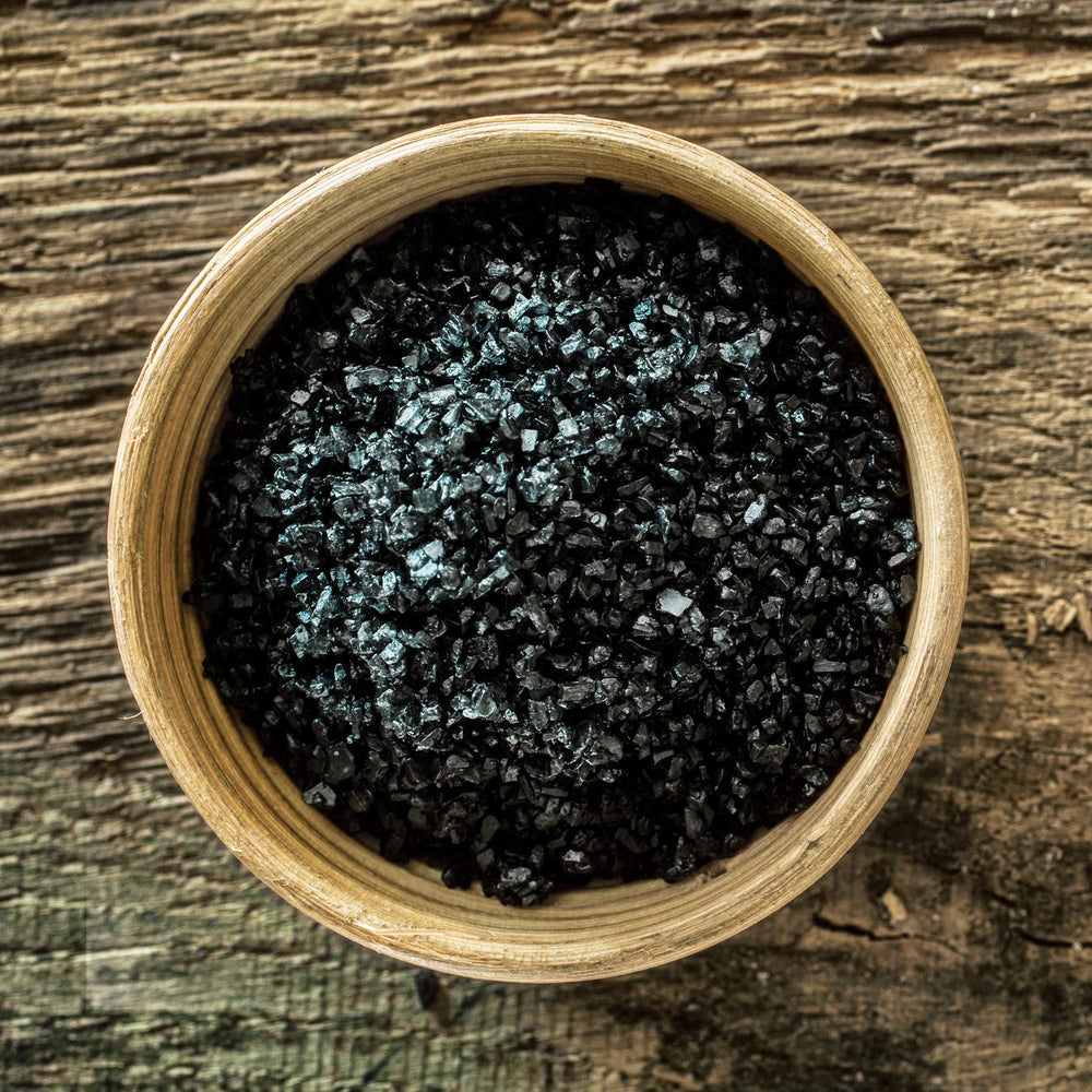 
                  
                    Load image into Gallery viewer, The Spice Lab Authentic Hawaiian Black Lava Sea Salt (Medium Grain) - Kosher - 4013
                  
                
