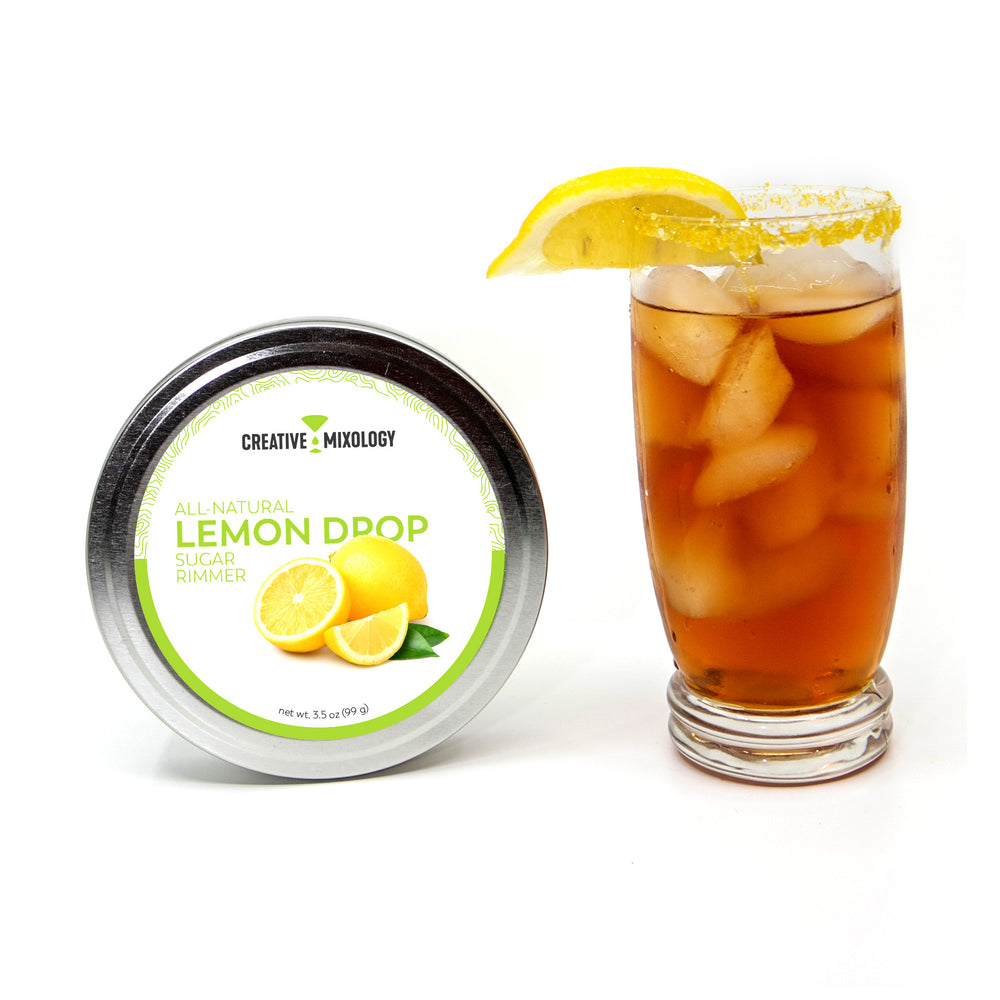 All-Natural Lemon Drop Sugar Cocktail Rimmer