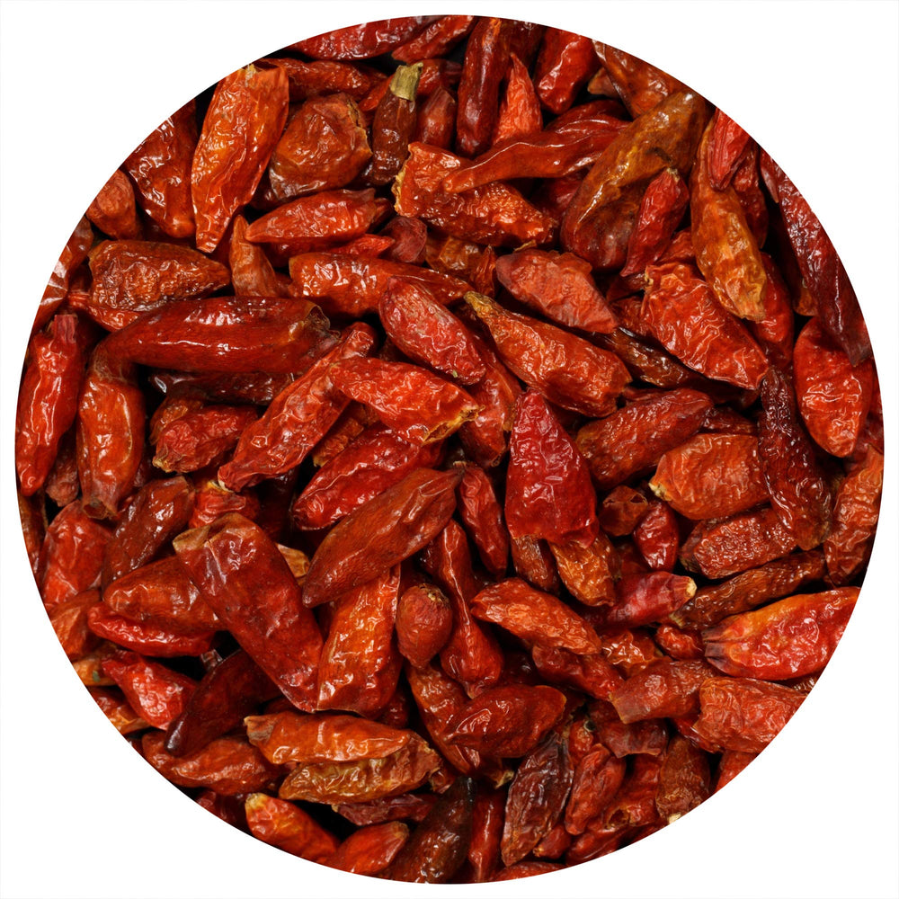 The Spice Lab DRIED Whole Birdseye Chili Peppers - (Portuguese Piri Piri Chili Pepper) - 5121
