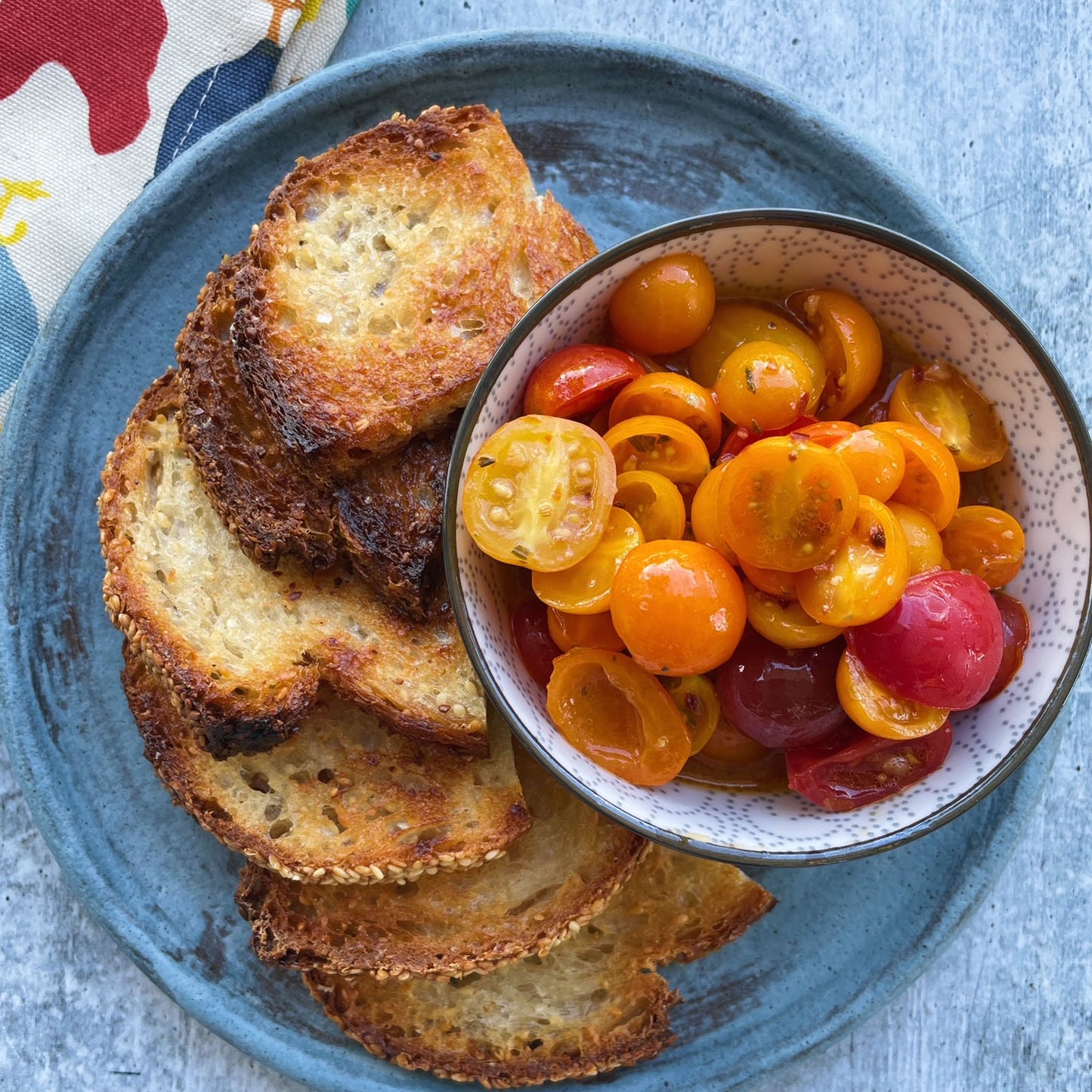 Cherry Tomato Vinaigrette