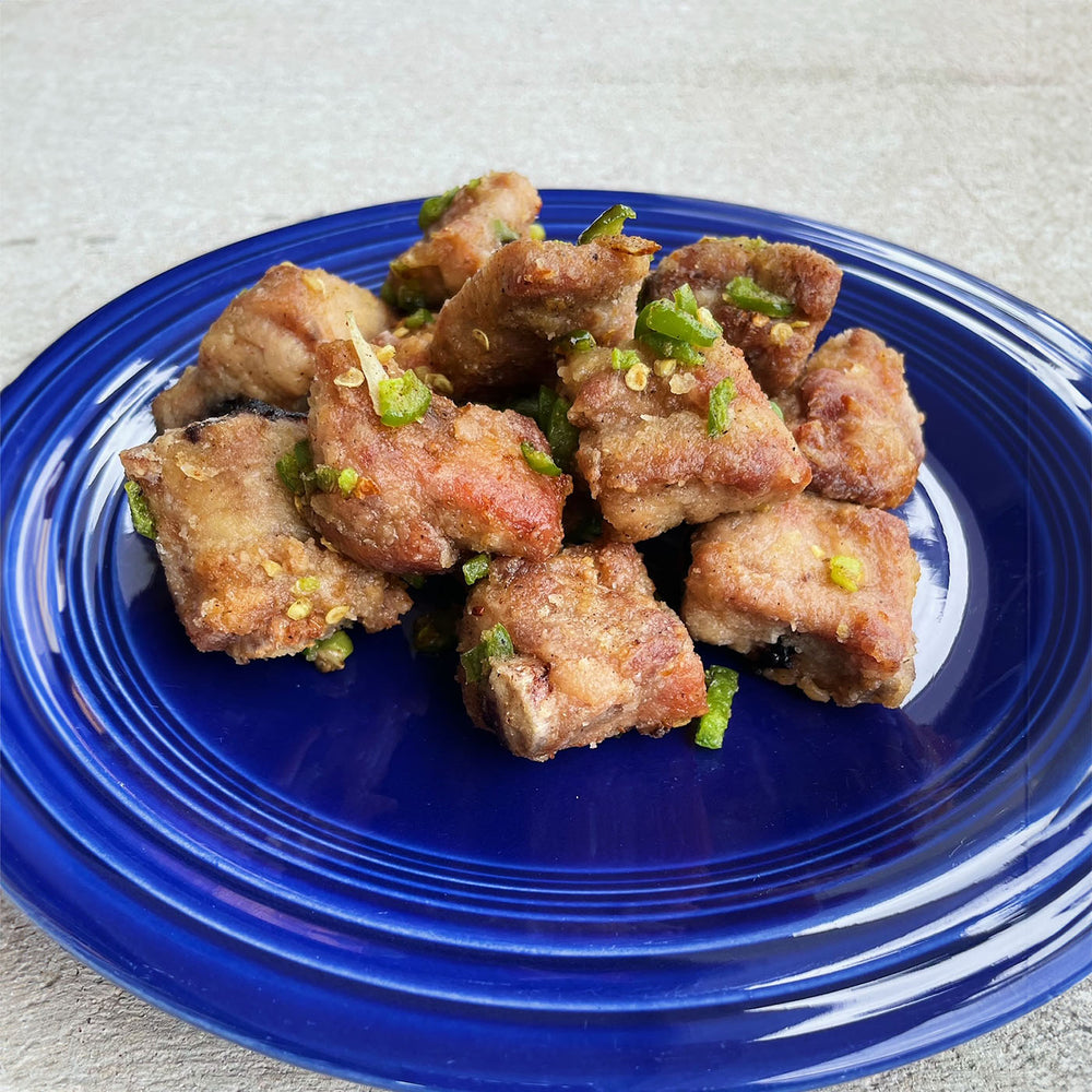 Air Fryer Salt and Pepper Ribs