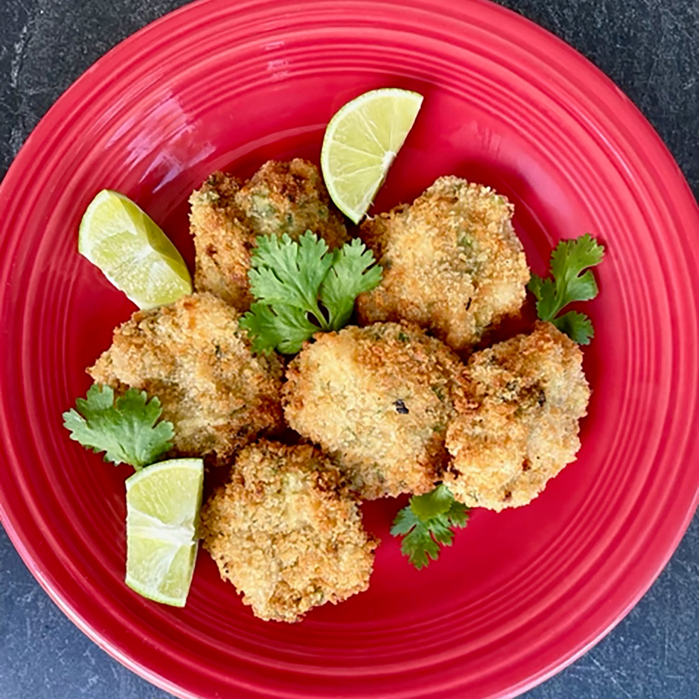 Air-Fried Shrimp Patties