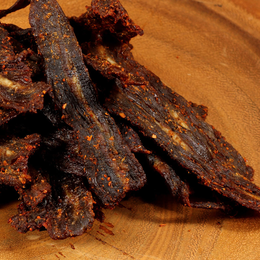 Beef Jerky with Sweet Rib Rub