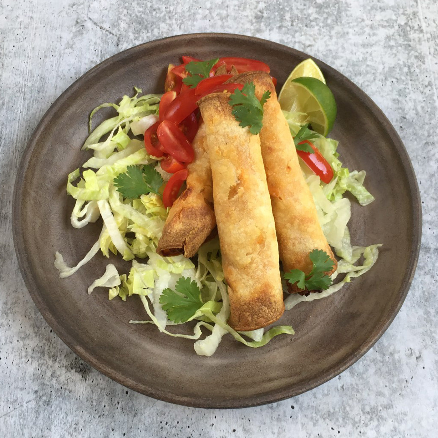 Air Fryer Chicken Taquitos