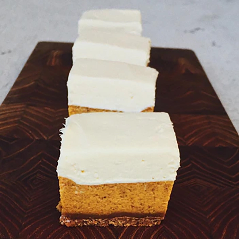 Pumpkin Cheesecake Bars