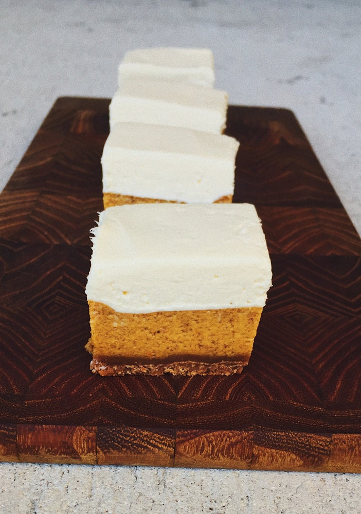 Pumpkin Cheesecake Bars