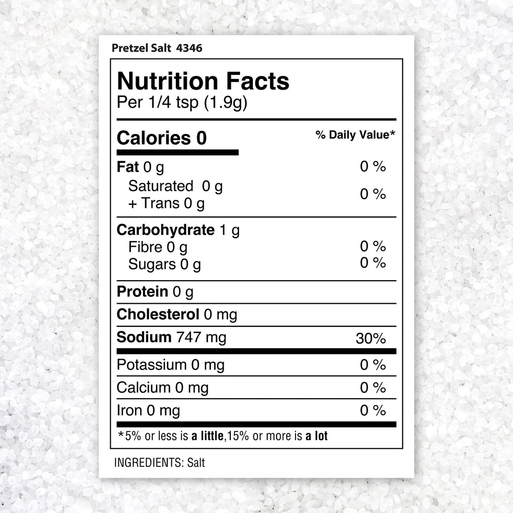 
                      
                        Pretzel Salt
                      
                    