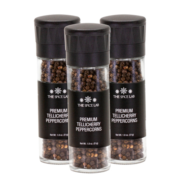4 Pack - Salt & Peppercorn Grinders - GG1 - 2140 – The Spice Lab