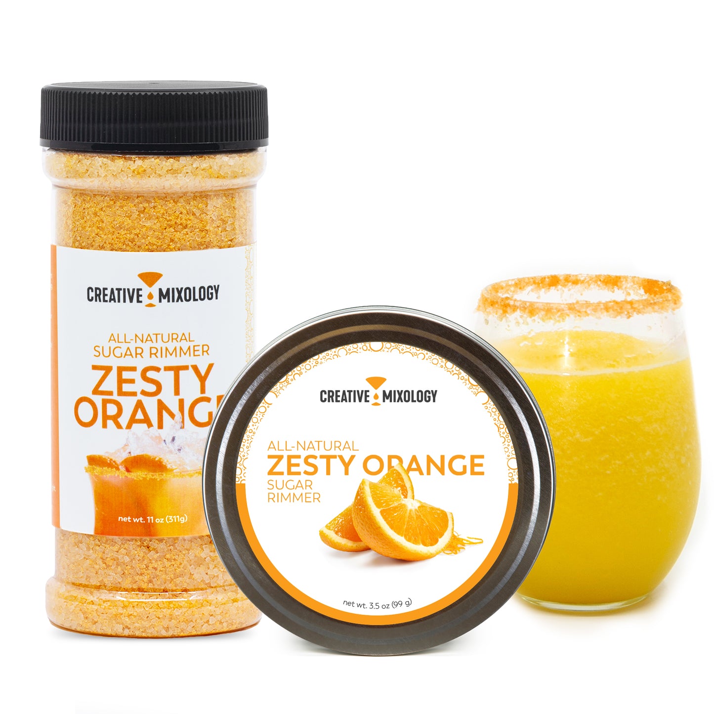 Zesty Orange Sugar Cocktail Rimmer - 5309