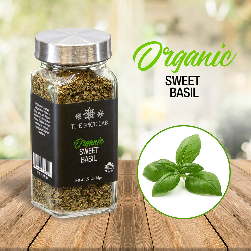 
                      
                        Organic Sweet Basil
                      
                    