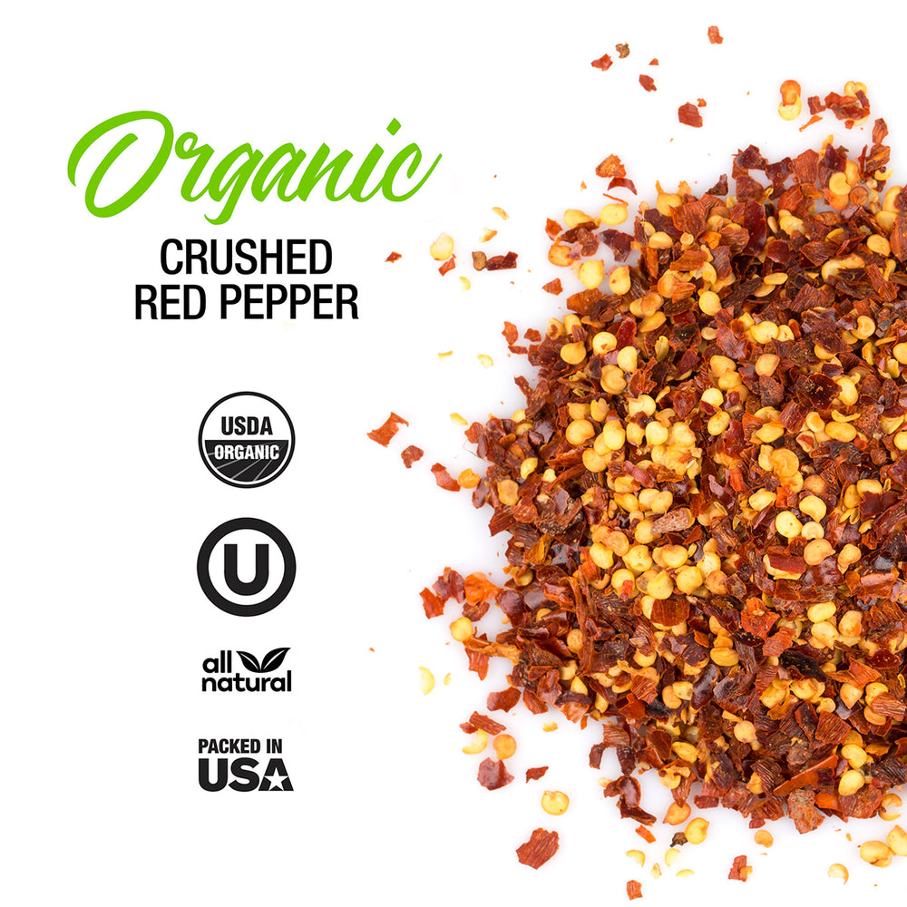 
                      
                        Organic Crushed Red Pepper
                      
                    