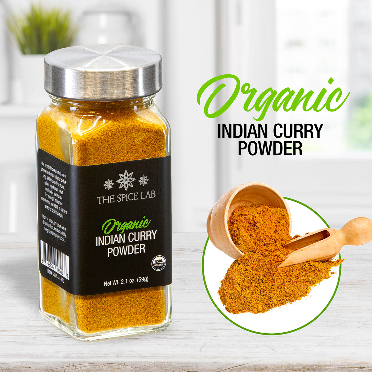 Organic Indian Curry Powder – The Spice Lab