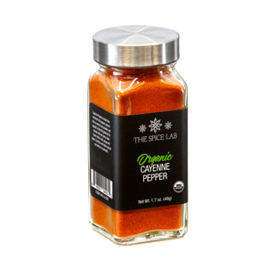 
                  
                    Load image into Gallery viewer, Organic Cayenne Pepper - 1.7 oz French Jar - 5443
                  
                