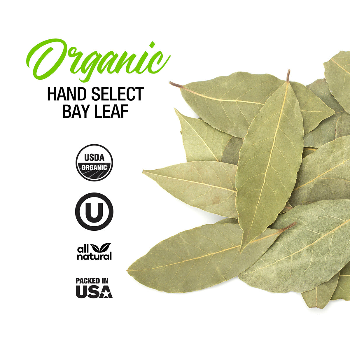 Organic Hand Select Bay Leaf