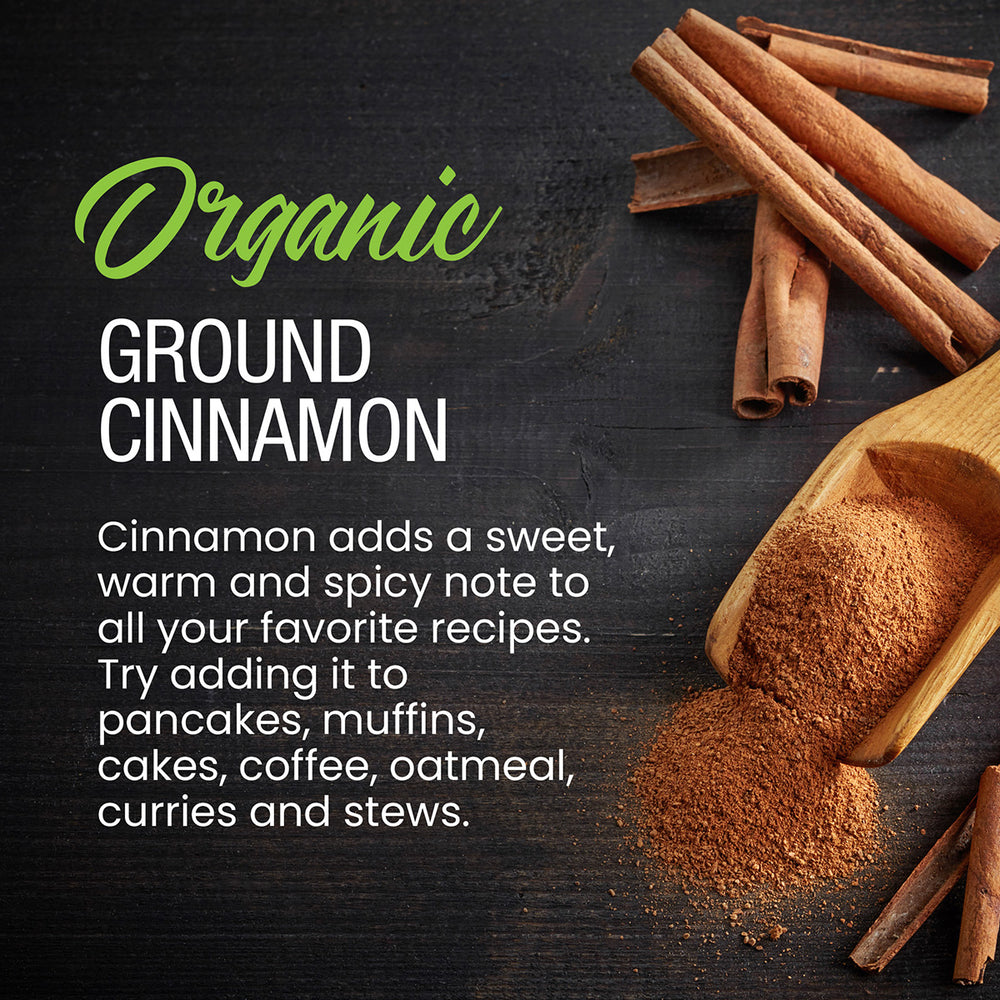 
                      
                        Organic Ground Cinnamon
                      
                    