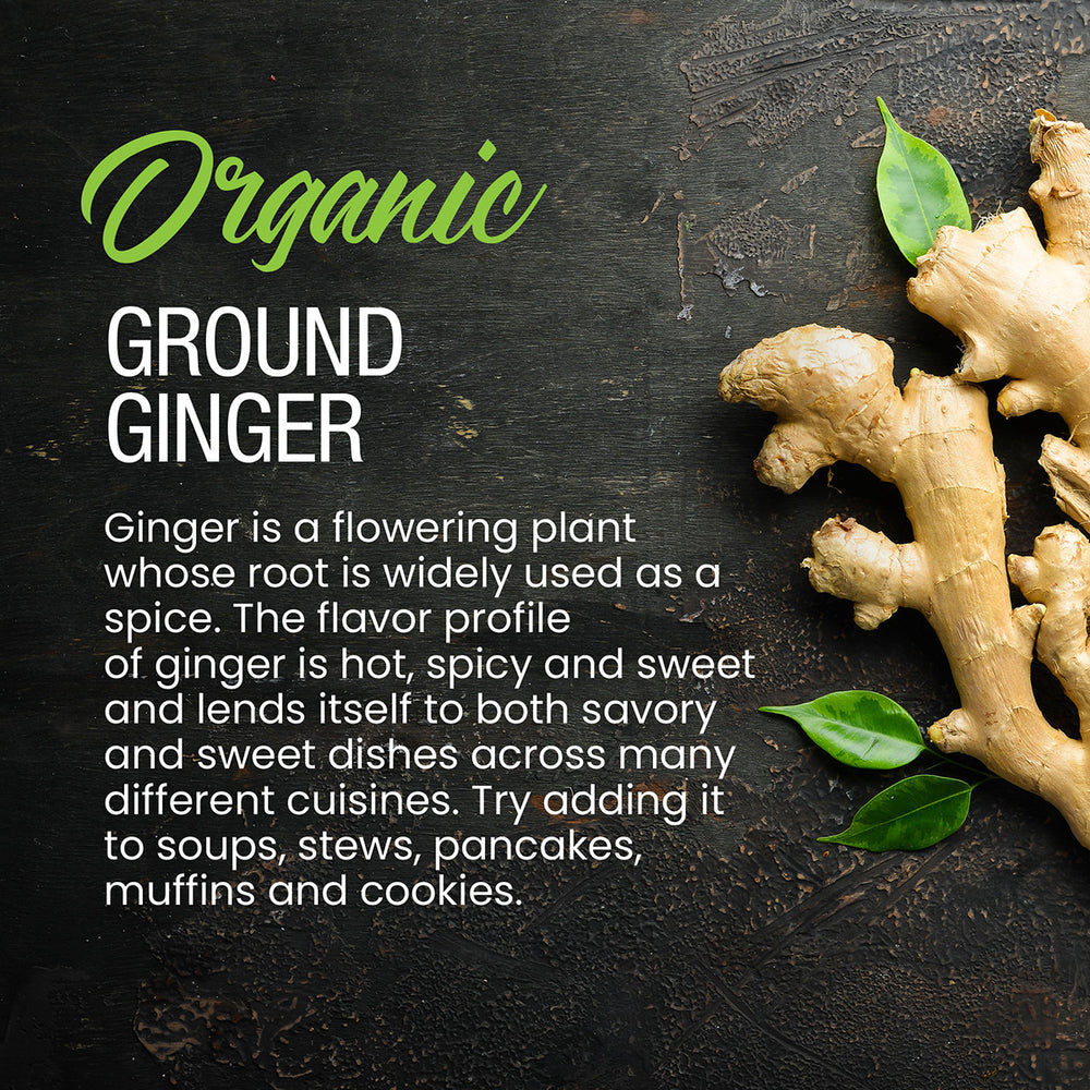 
                      
                        Organic Ground Ginger
                      
                    