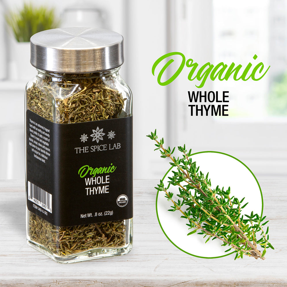 
                      
                        Organic Whole Thyme
                      
                    