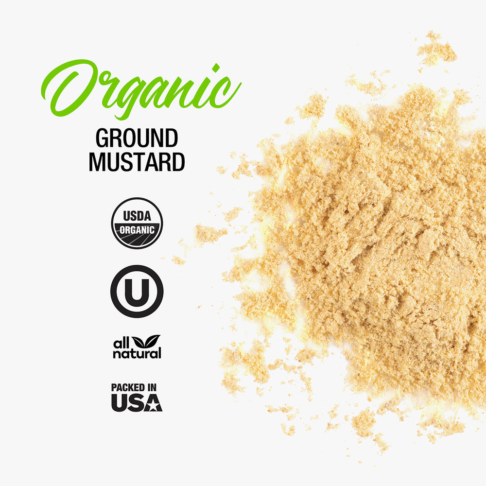 
                      
                        Organic Ground Mustard
                      
                    