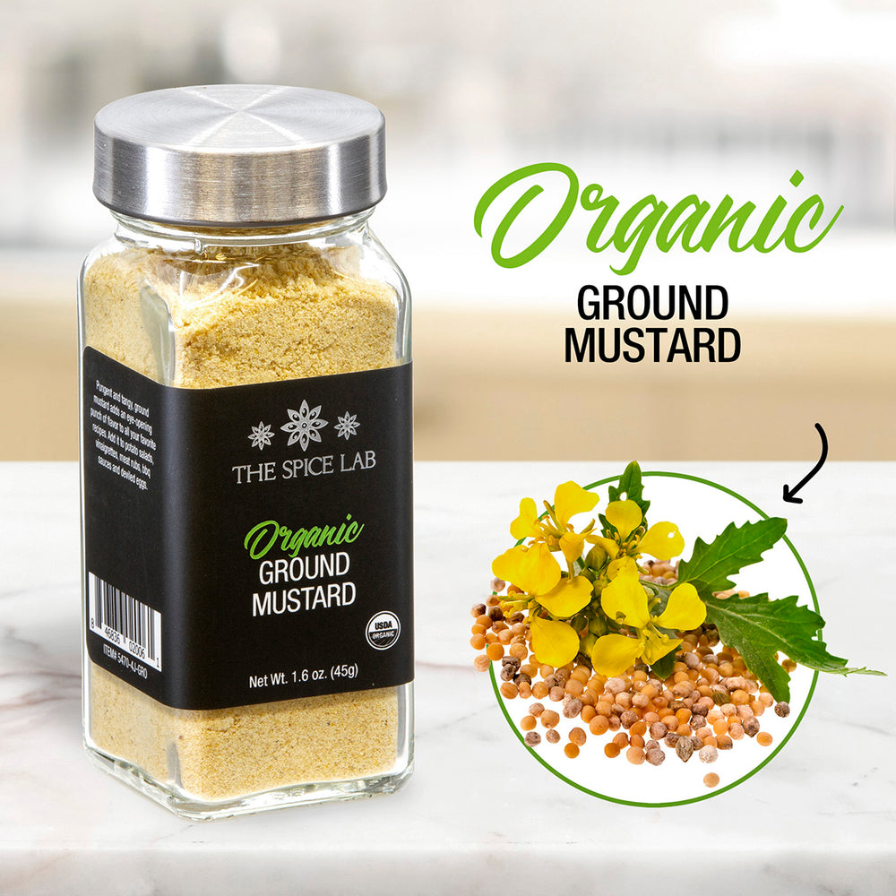 
                      
                        Organic Ground Mustard
                      
                    