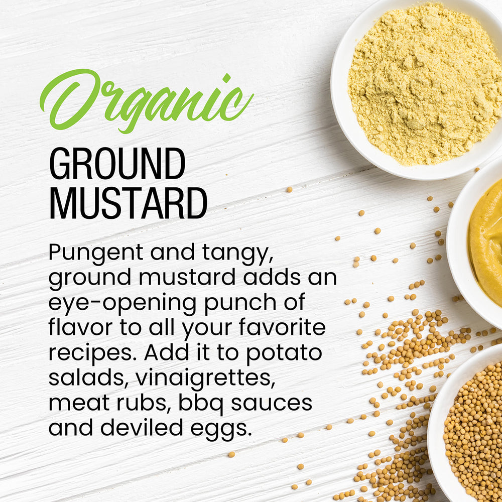 
                      
                        Organic Ground Mustard
                      
                    