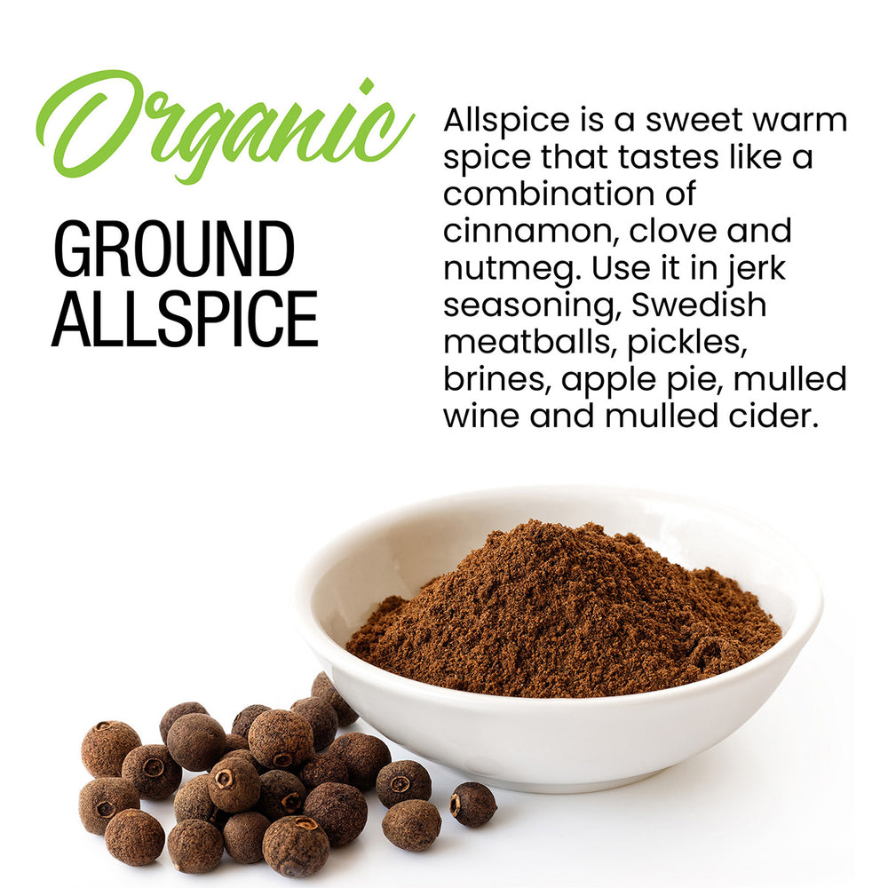 
                      
                        Organic Ground Allspice
                      
                    