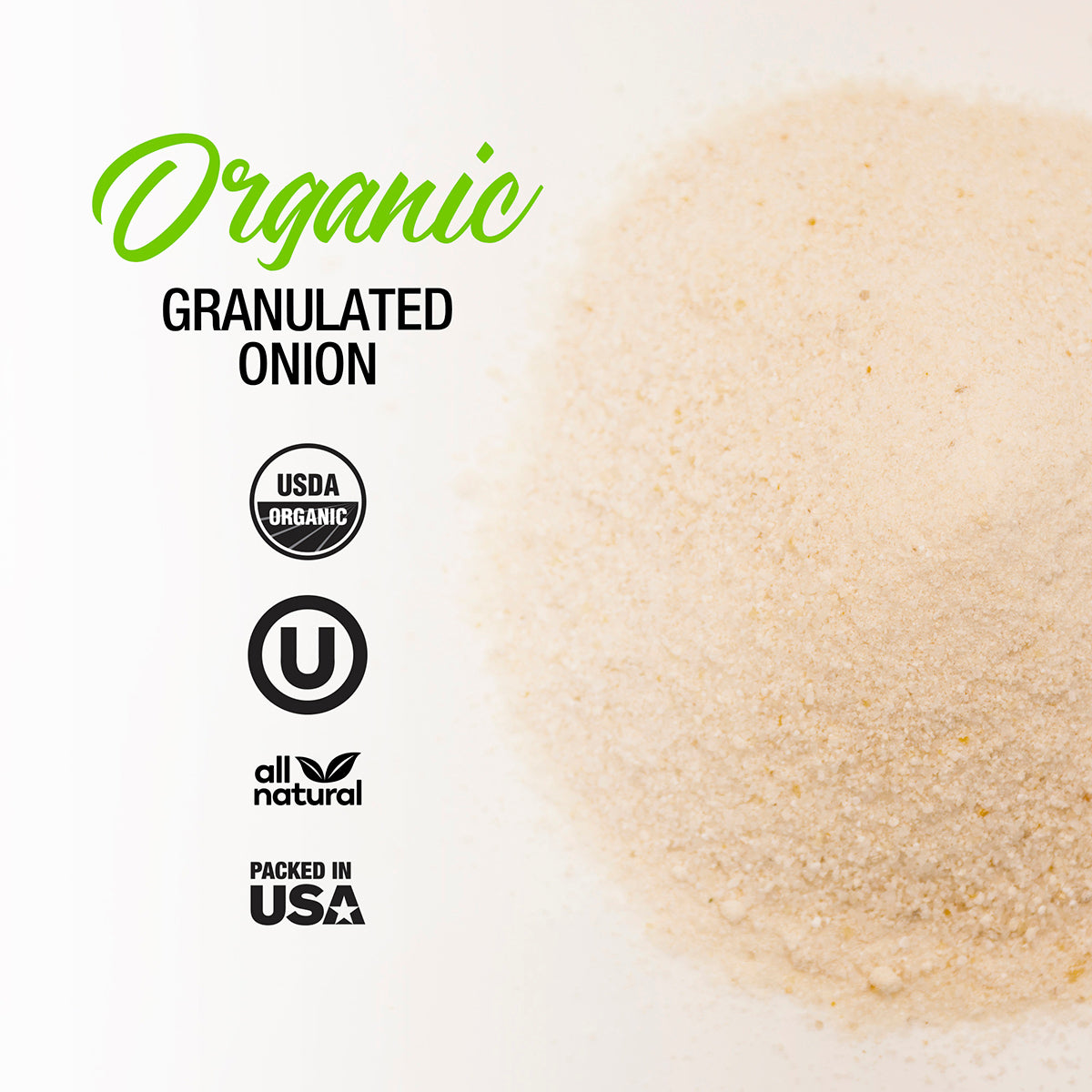 Organic Granulated Onion