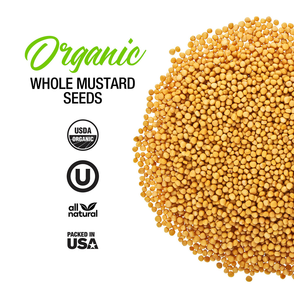 
                      
                        Organic Whole Mustard Seeds
                      
                    