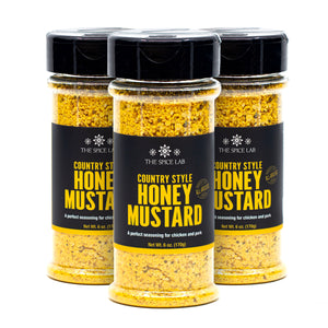 
                  
                    Load image into Gallery viewer, The Spice Lab Country Style Honey Mustard Seasoning - Honey Mustard Rub - Shaker - 7004
                  
                