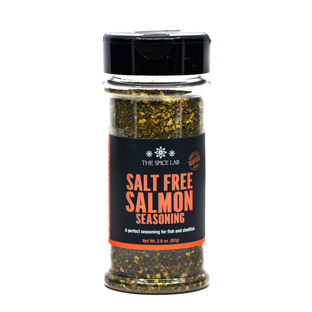 The Spice Lab Salt Free Salmon Seafood Seasoning - Citrus-Dill Blend - 7023