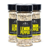 The Spice Lab Kosher Salt Lemon Pepper Seasoning - All-Natural Non-GMO - 7073