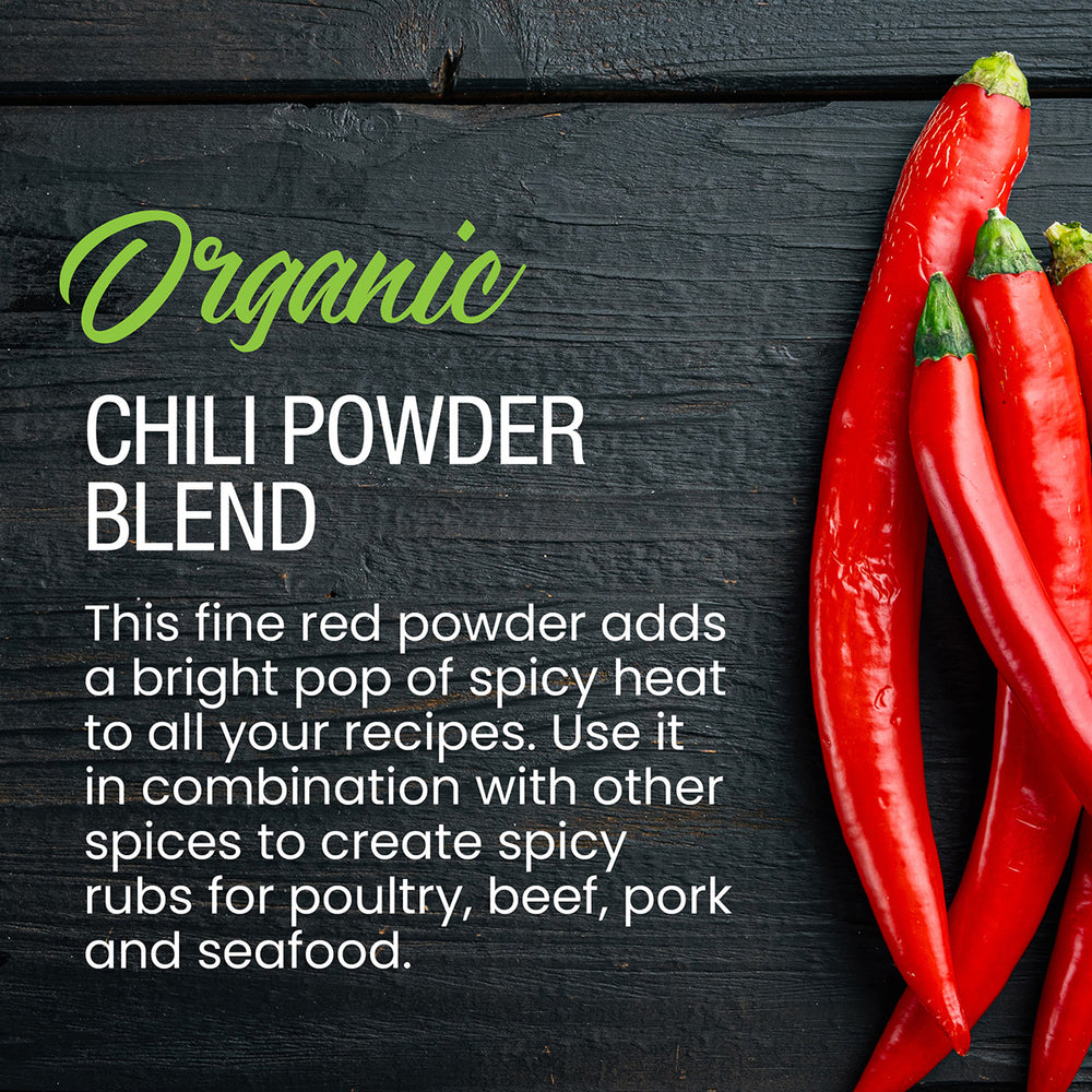 
                      
                        Organic Chili Powder Blend
                      
                    