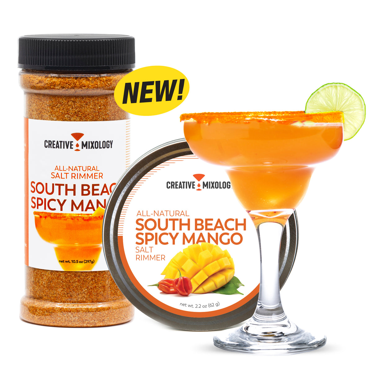 South Beach Spicy Mango Salt Rimmer