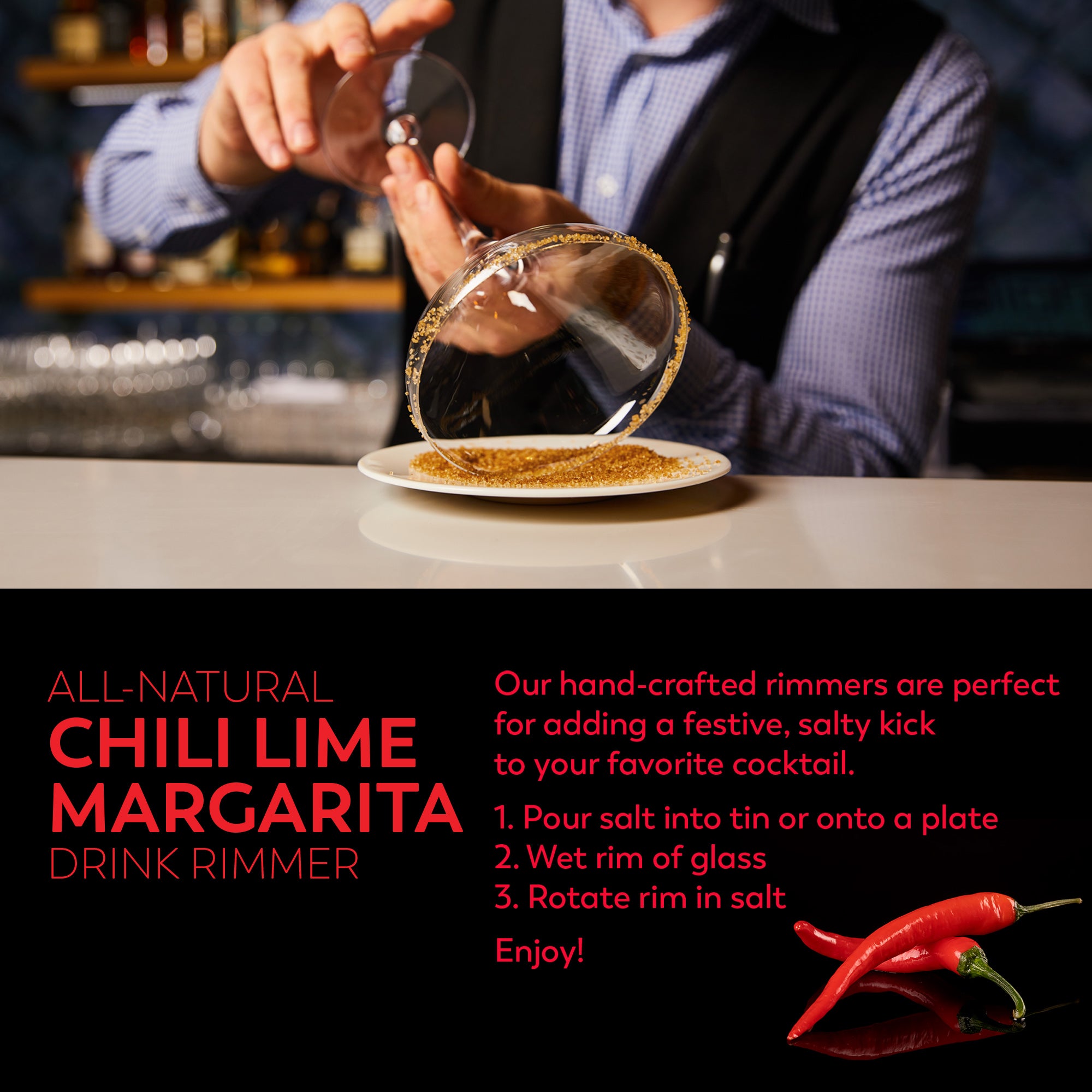 Chili Lime Margarita Salt Cocktail Rimmer – The Spice Lab