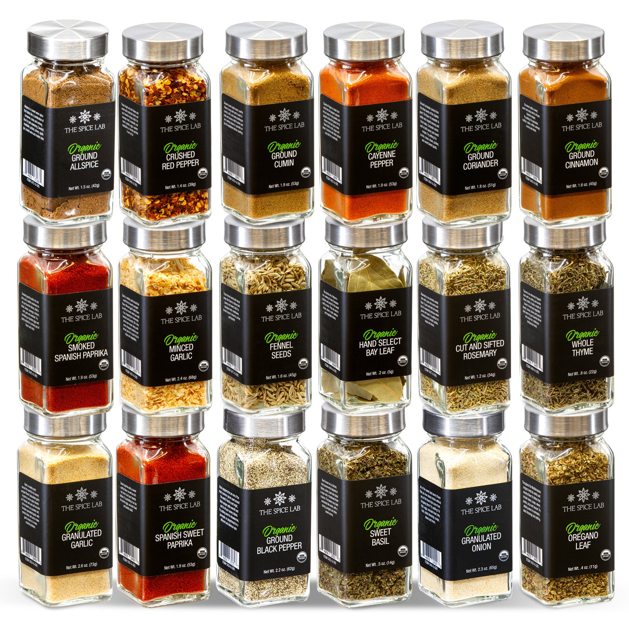 iSpice | 10 Pack of Spices and Herbs | Maya | Mixed Spices & Seasonings Gift Set | Kosher