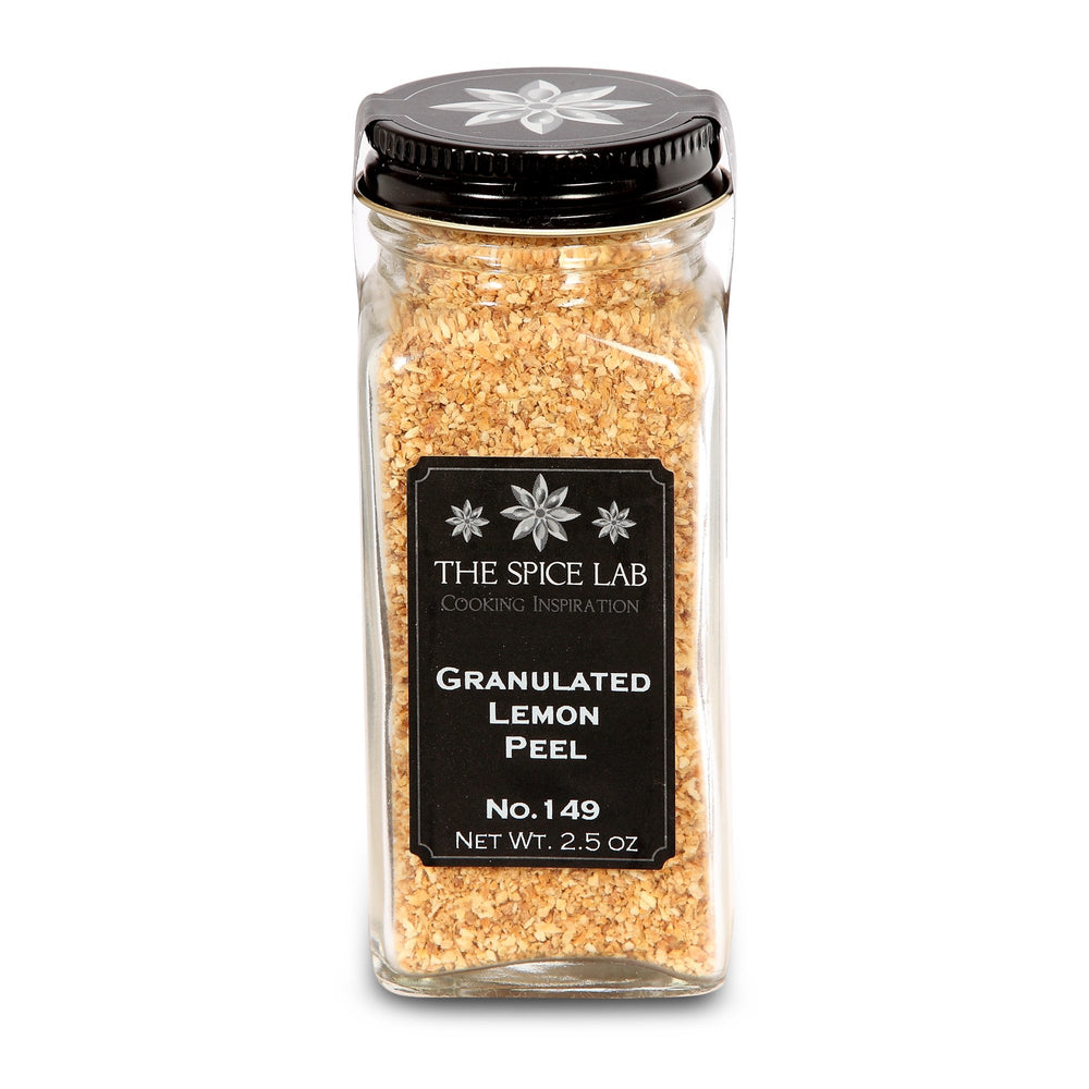
                  
                    Load image into Gallery viewer, The Spice Lab Granulated Lemon Peel - Kosher Gluten-Free Non-GMO All Natural Spice - 5149
                  
                