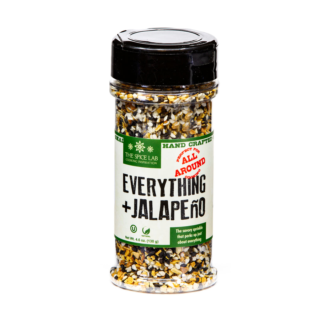 The Spice Lab Everything Bagel + Jalapeño Seasoning - 4.6 oz. Shaker Jar - 7120