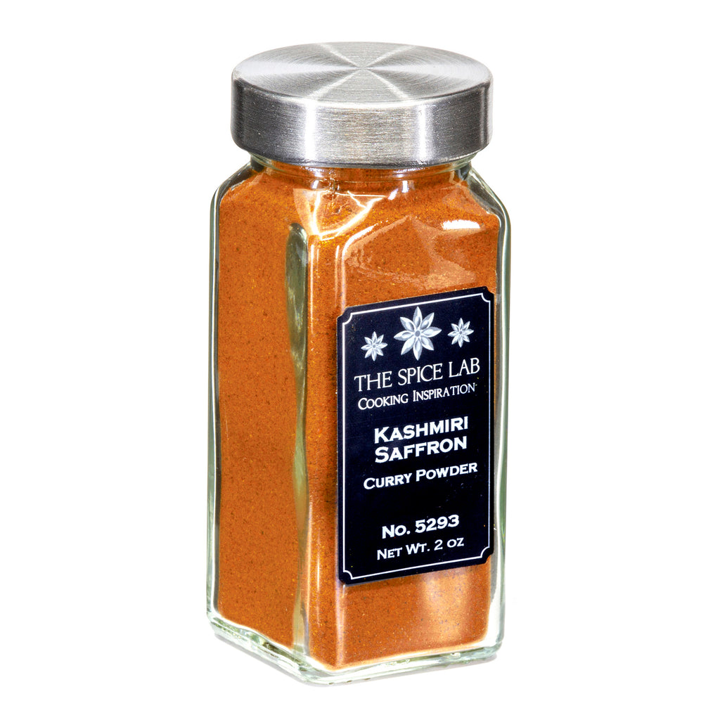 The Spice Lab Kashmiri Saffron Curry Powder - Kosher Gluten-Free Non-GMO All-Natural - 5293