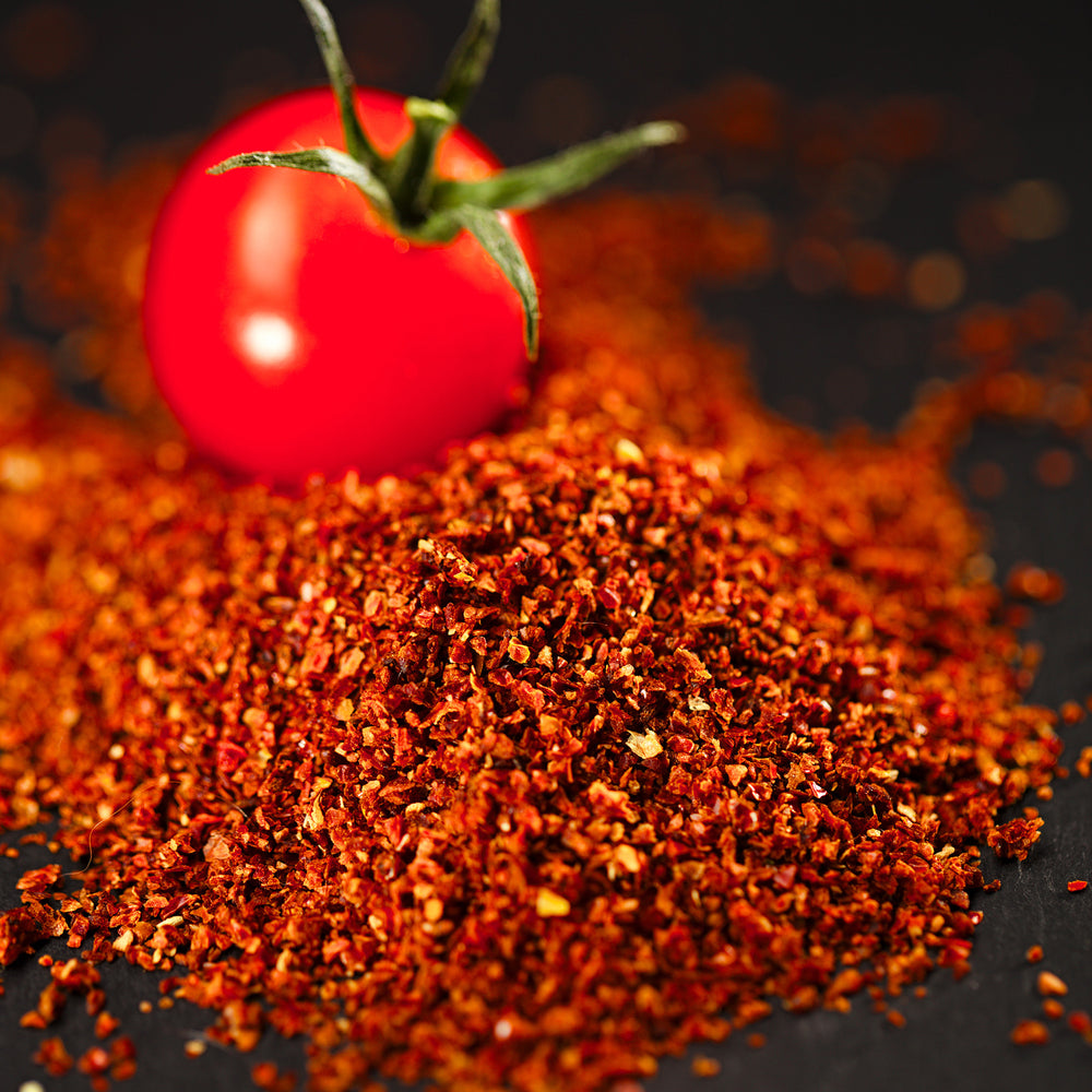 
                  
                    Load image into Gallery viewer, The Spice Lab Dried Tomato - Granulated Sweet Dried Tomato Flakes Granules - 5072
                  
                