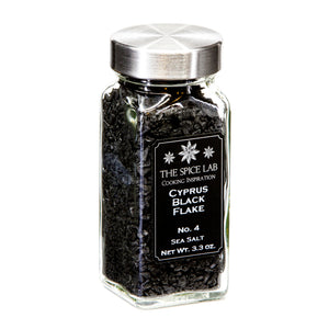 
                  
                    Load image into Gallery viewer, The Spice Lab Cyprus Mediterranean Black Flake Sea Salt - Premium Finishing Salt – 4004
                  
                