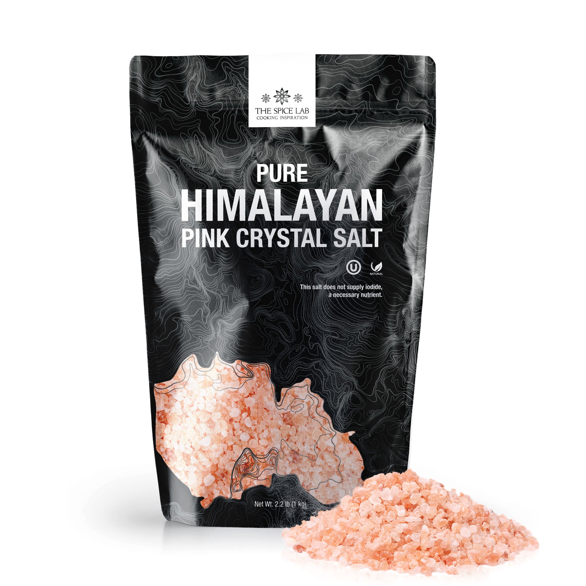 Morton Himalayan Pink Salt, Coarse - for Grilling, Seasoning and